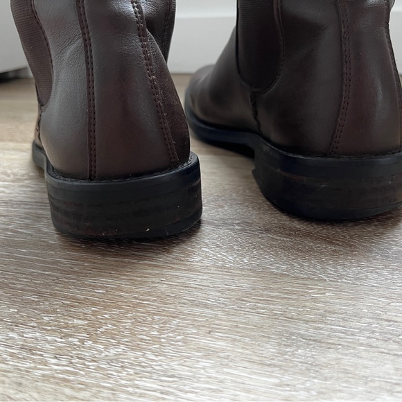 Will’s Vegan Store Vegan Faux Leather Dark Brown Chelsea Boots Size 41 EU / 8 US - Picture 10 of 13